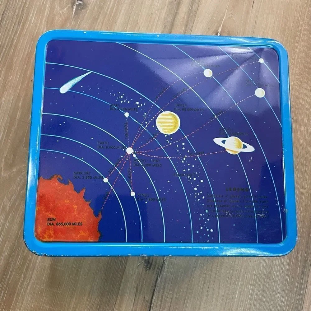 Vintage Tom Corbett Space Cadet Metal Lunch Box